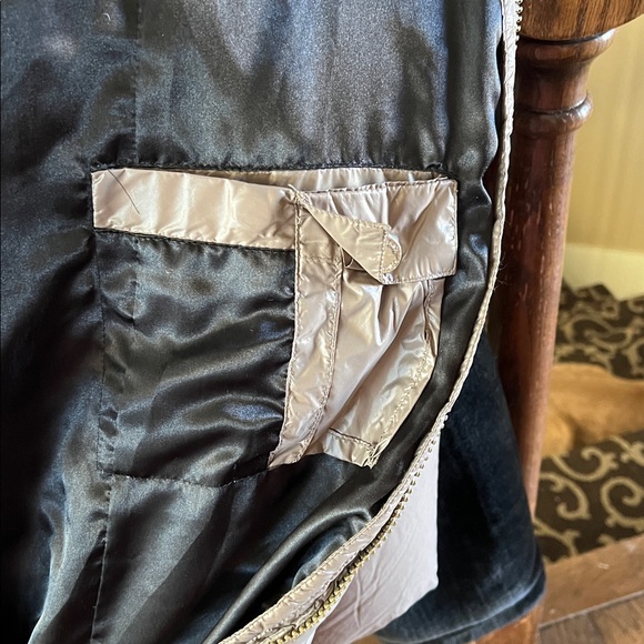 Calvin Klein Taupe Puffer Jacket C169 - Picture 12 of 13